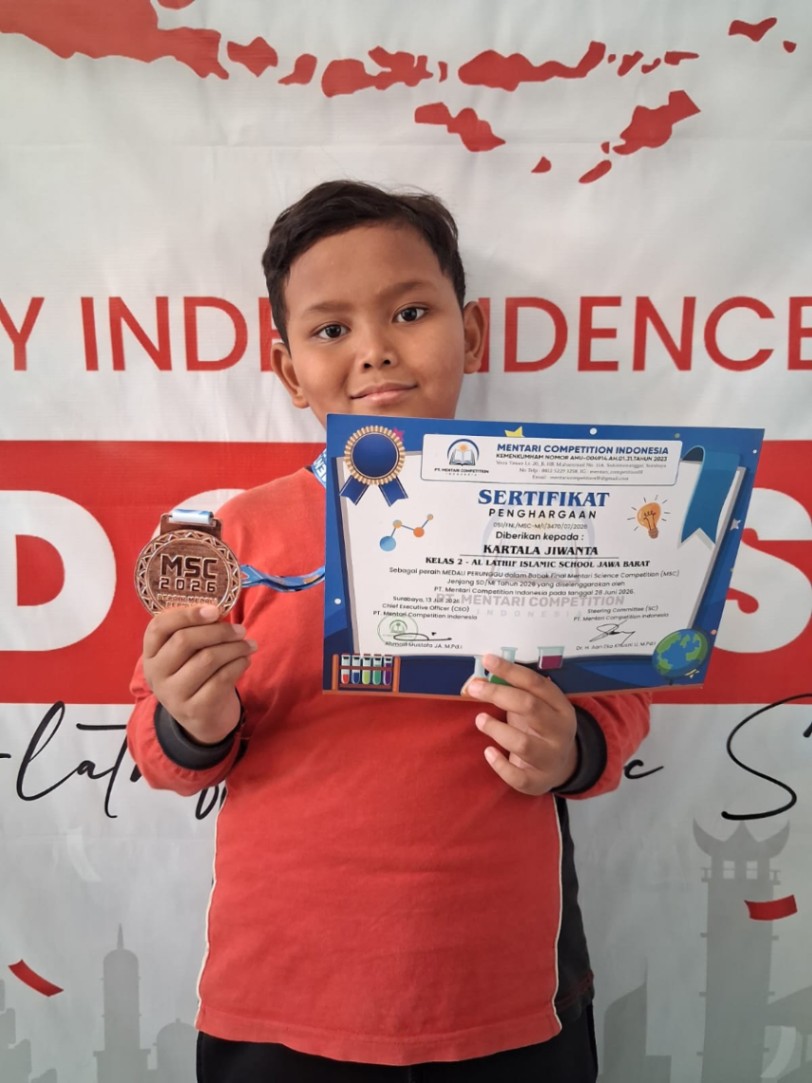 MEDALI PERUNGGU 🥉 Mentari Science Competition 2026.
