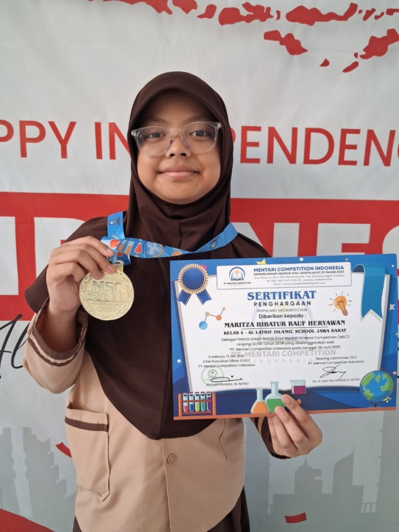 MEDALI FINALIS 🏅 Mentari Science Competition 2026. 