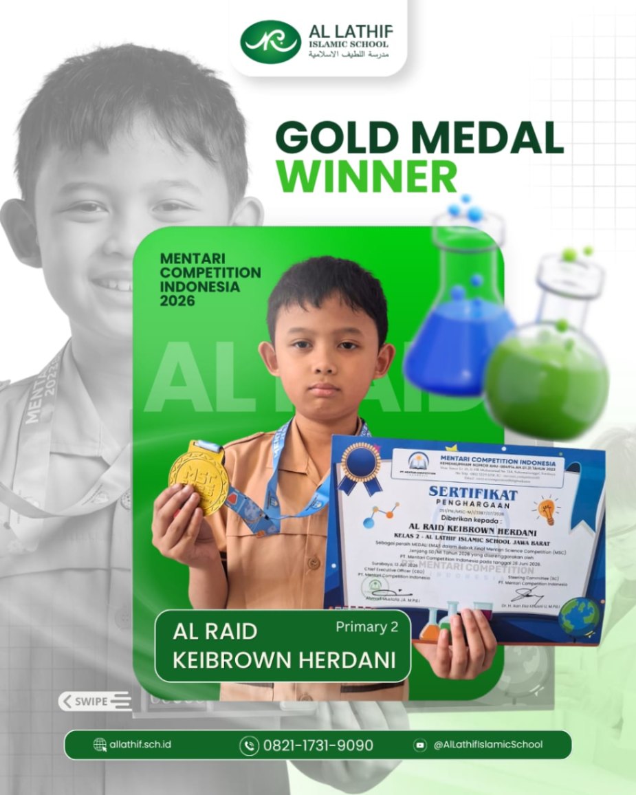 AL LATHIF JUARA! Prestasi Membanggakan Siswa di Ajang Internasional